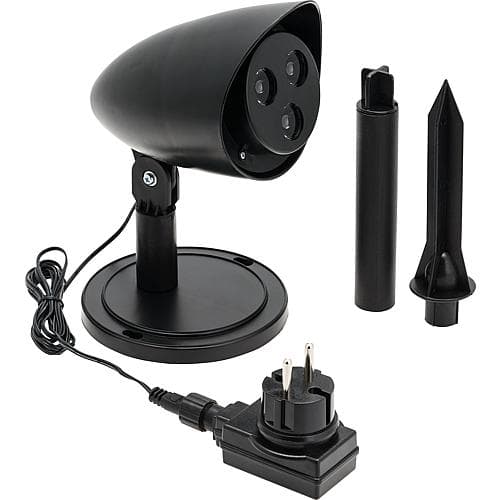 Projecteur LED Père Noël sur cyclomoteur 41097