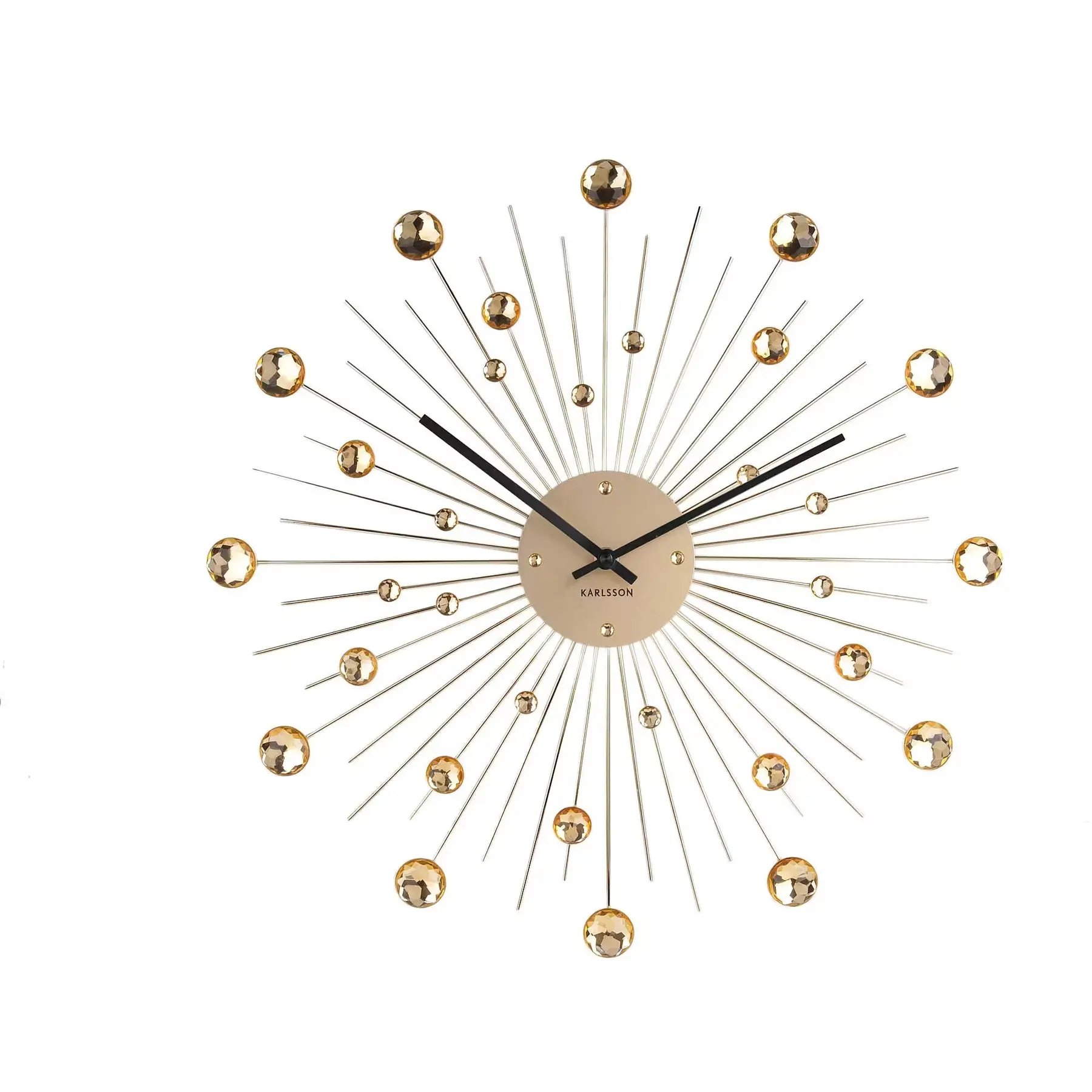Horloge murale Karlsson Sunburst crystal Large