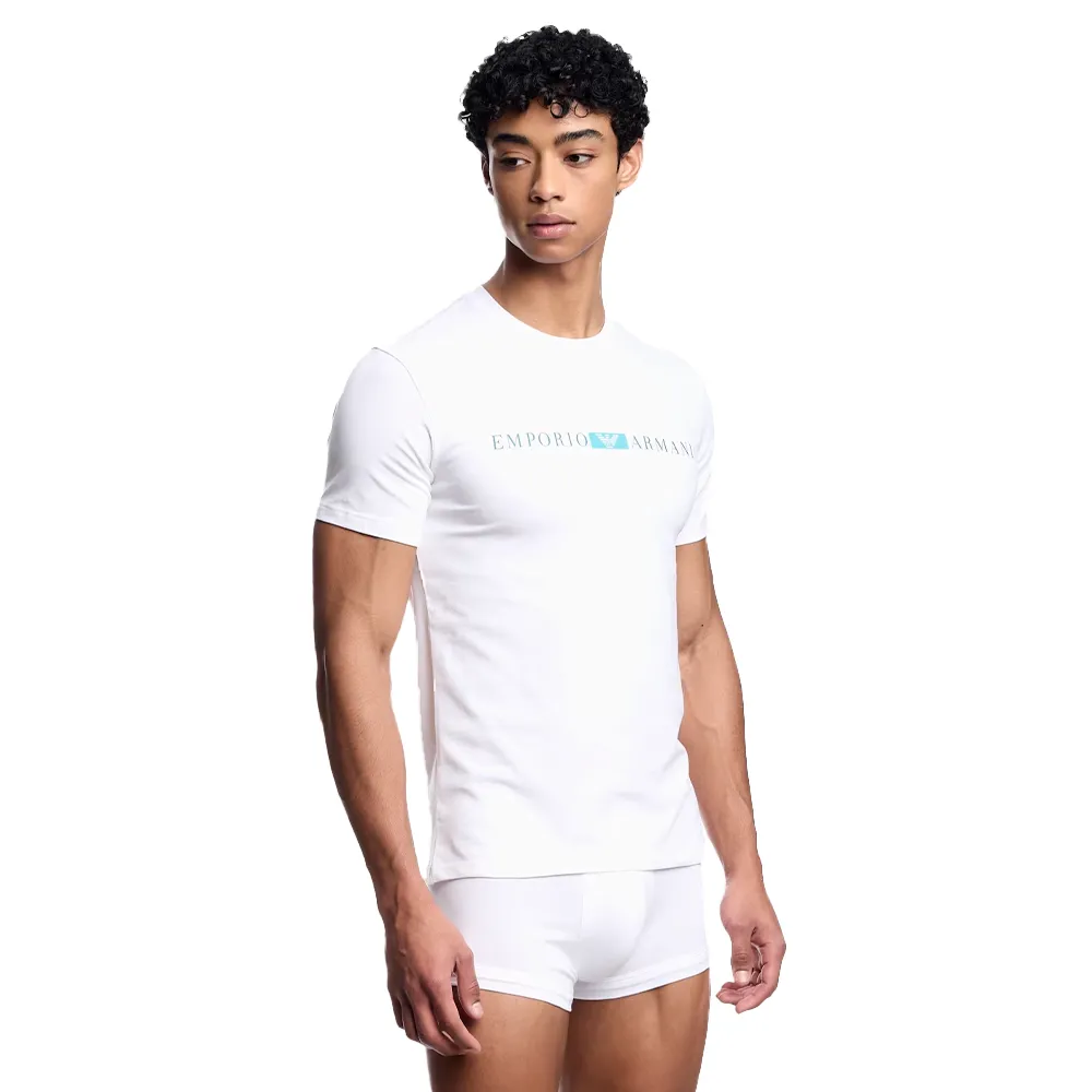 T shirt Emporio Armani Domicile Homme Blanc