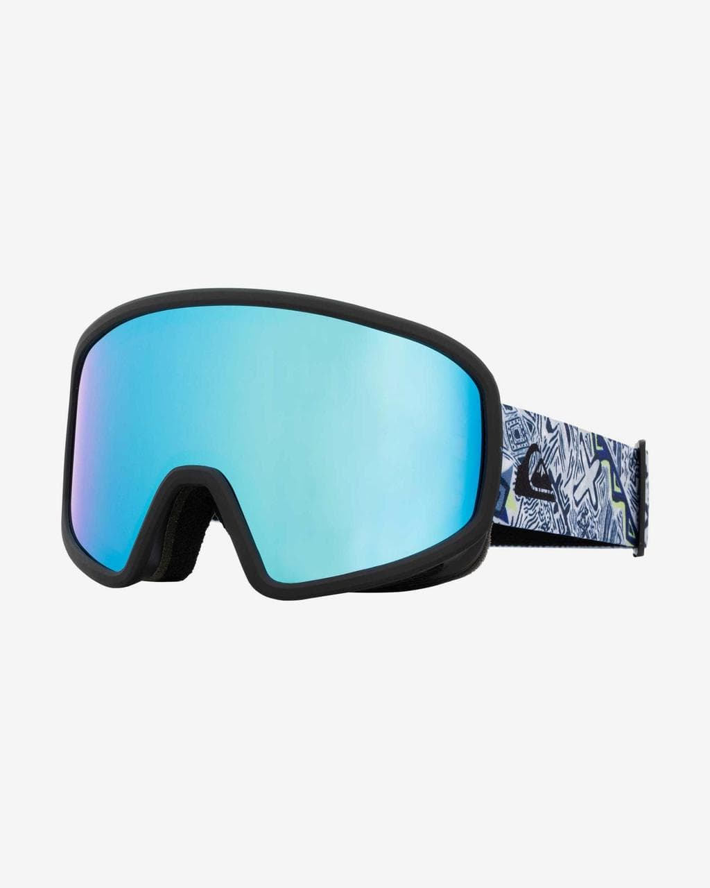 Masque Quiksilver Browdy avec verres à effet miroir bleu