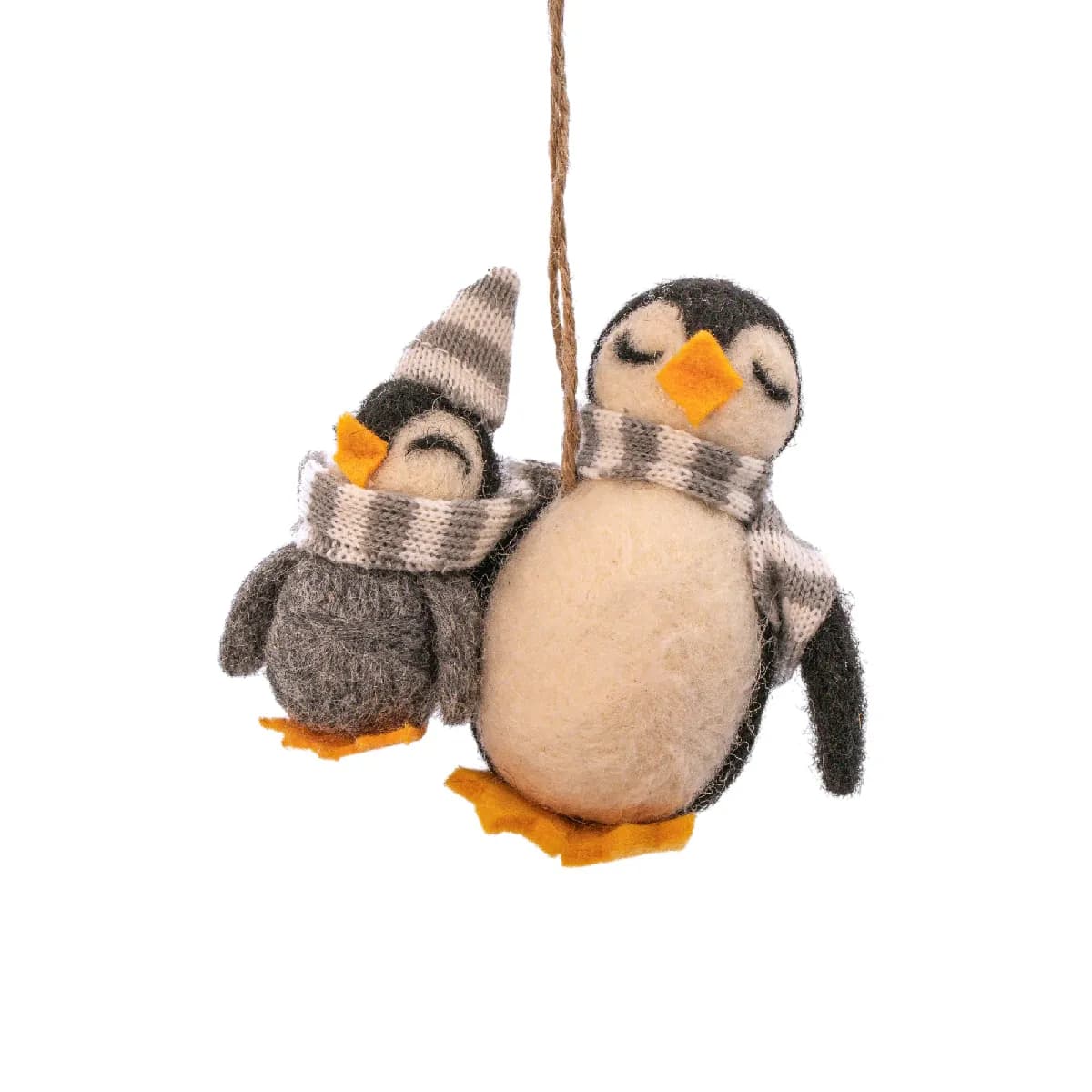 Sass & belle Suspension de Noël pingouin - Noir