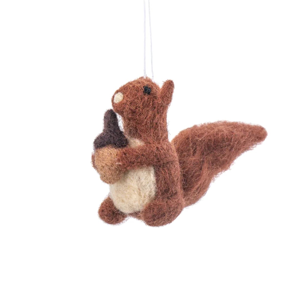 Sass & belle Suspension écureuil - Marron