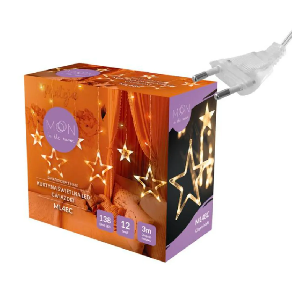 Guirlande lumineuse étoiles - Blanc